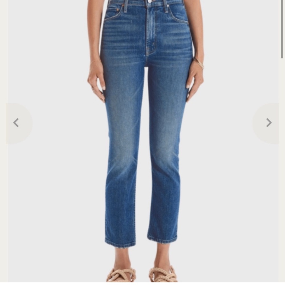 Mother High Wastes Rider Ankle